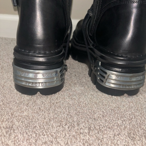 New Rock Metallic High 272 Reactor Platform Boots - Picture 3 of 5